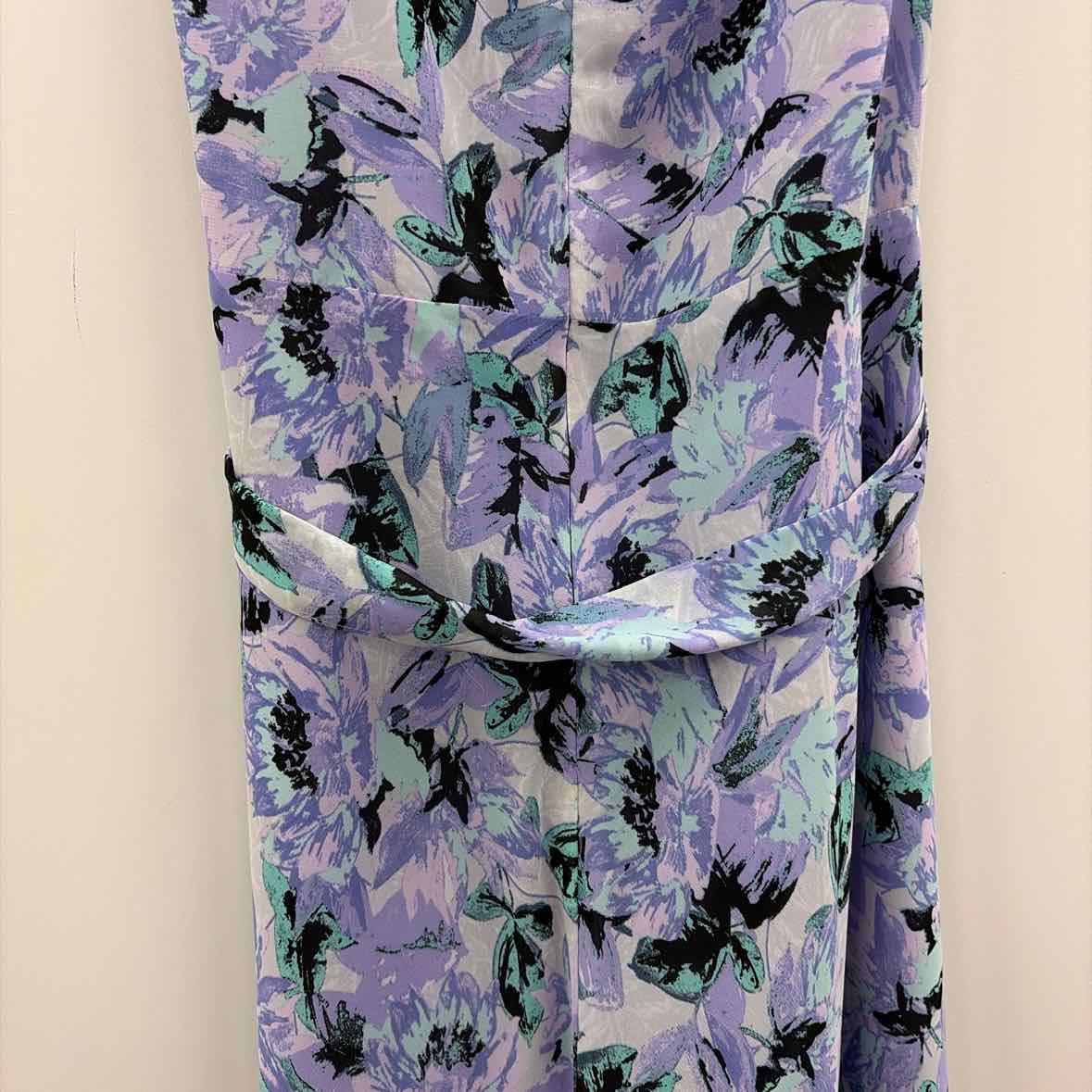 Black Label Size 14 Purple Used Dress