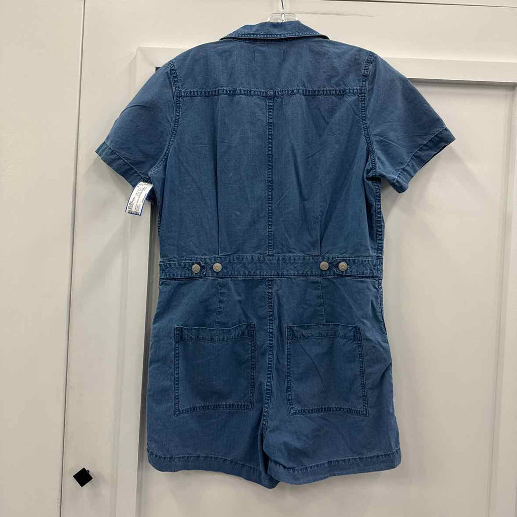 Madewell Size M Blue Preloved Romper