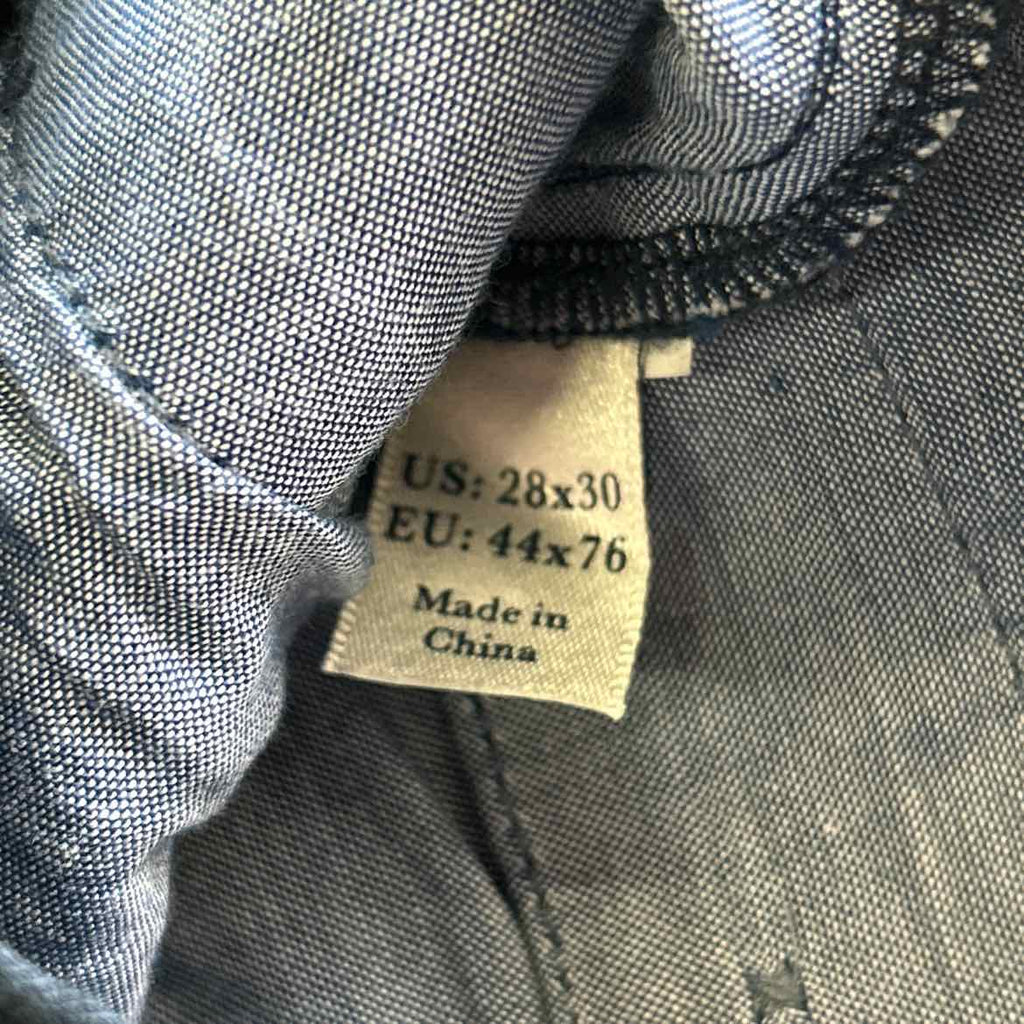 Penguin Size 28x30 Navy MENS Pants