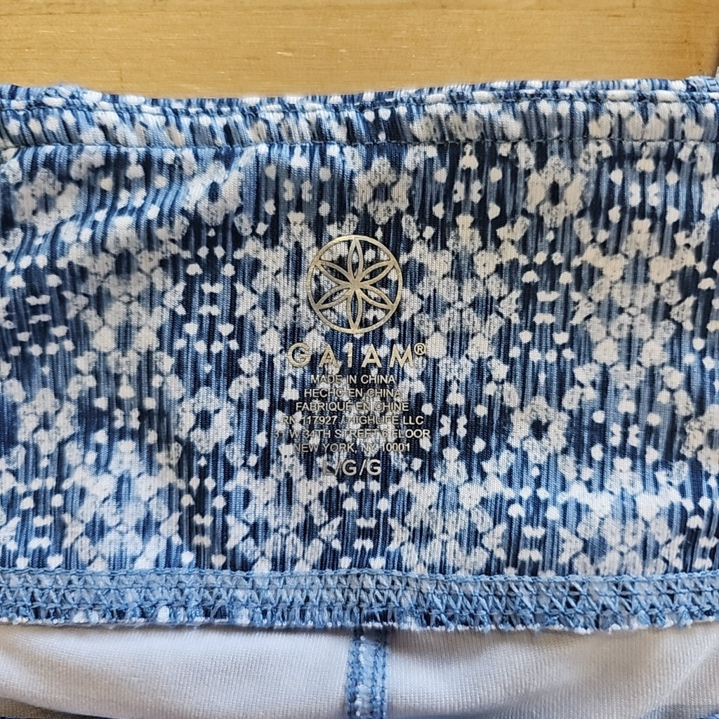 Gaiam Size L Blue Preloved Athletic Pants