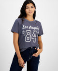 GRAYSON/THREADS Womens Los Angeles Distressed Graphic T-Shirt