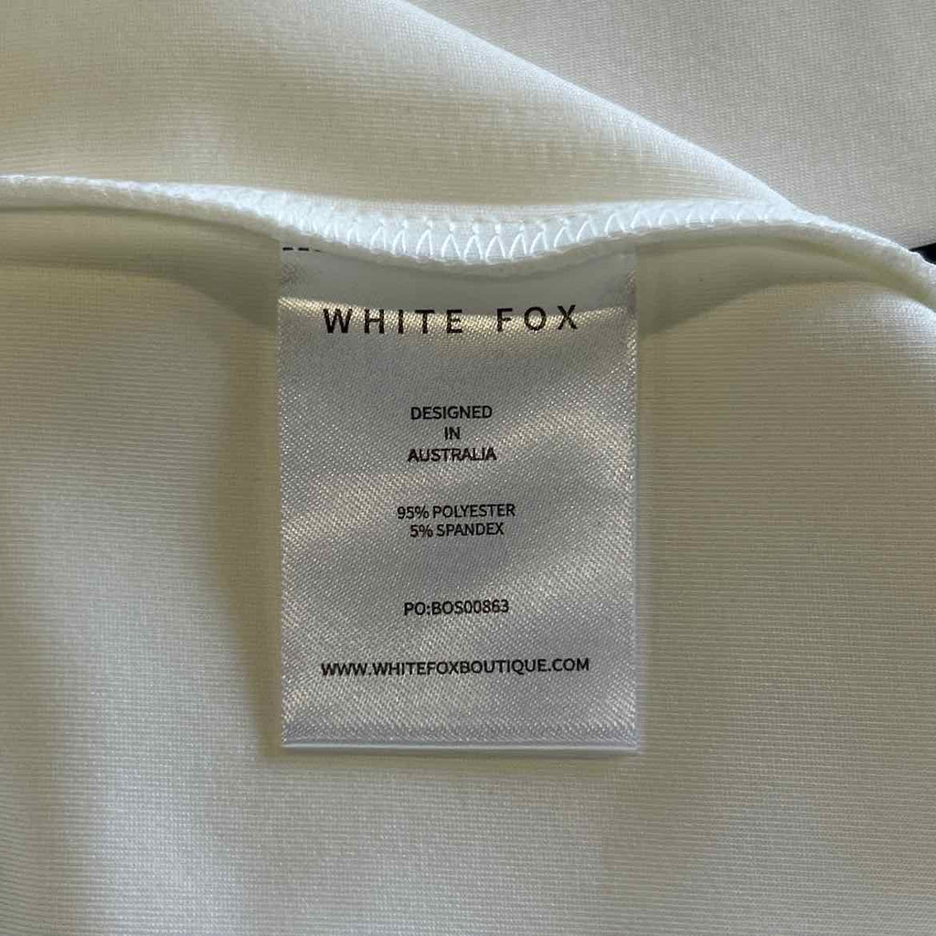 White Fox Size M White New Skirt