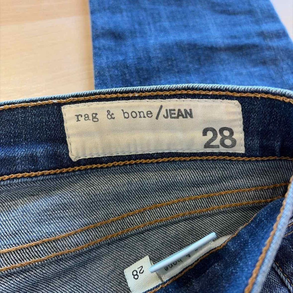 Rag & Bone Size 28 Blue Used Jeans
