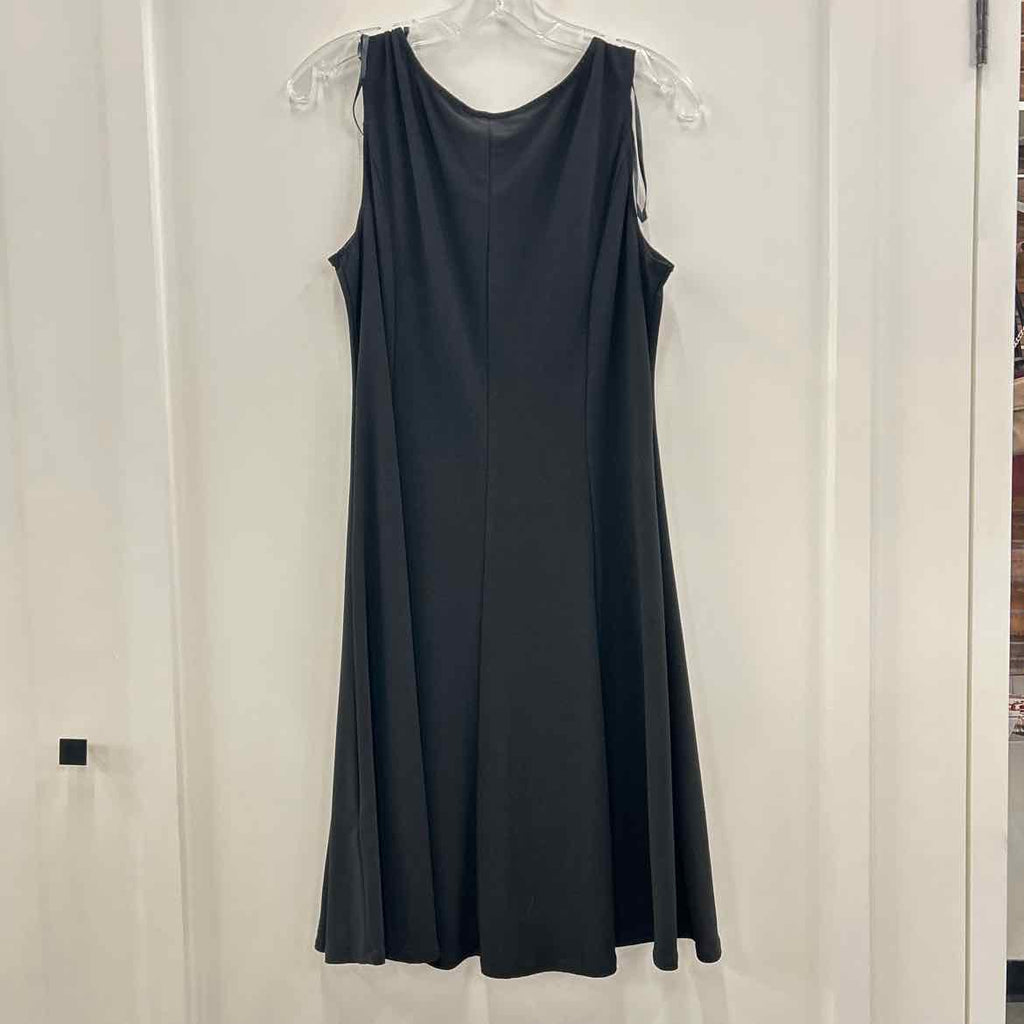 Perceptions Size L Black Preloved Dress