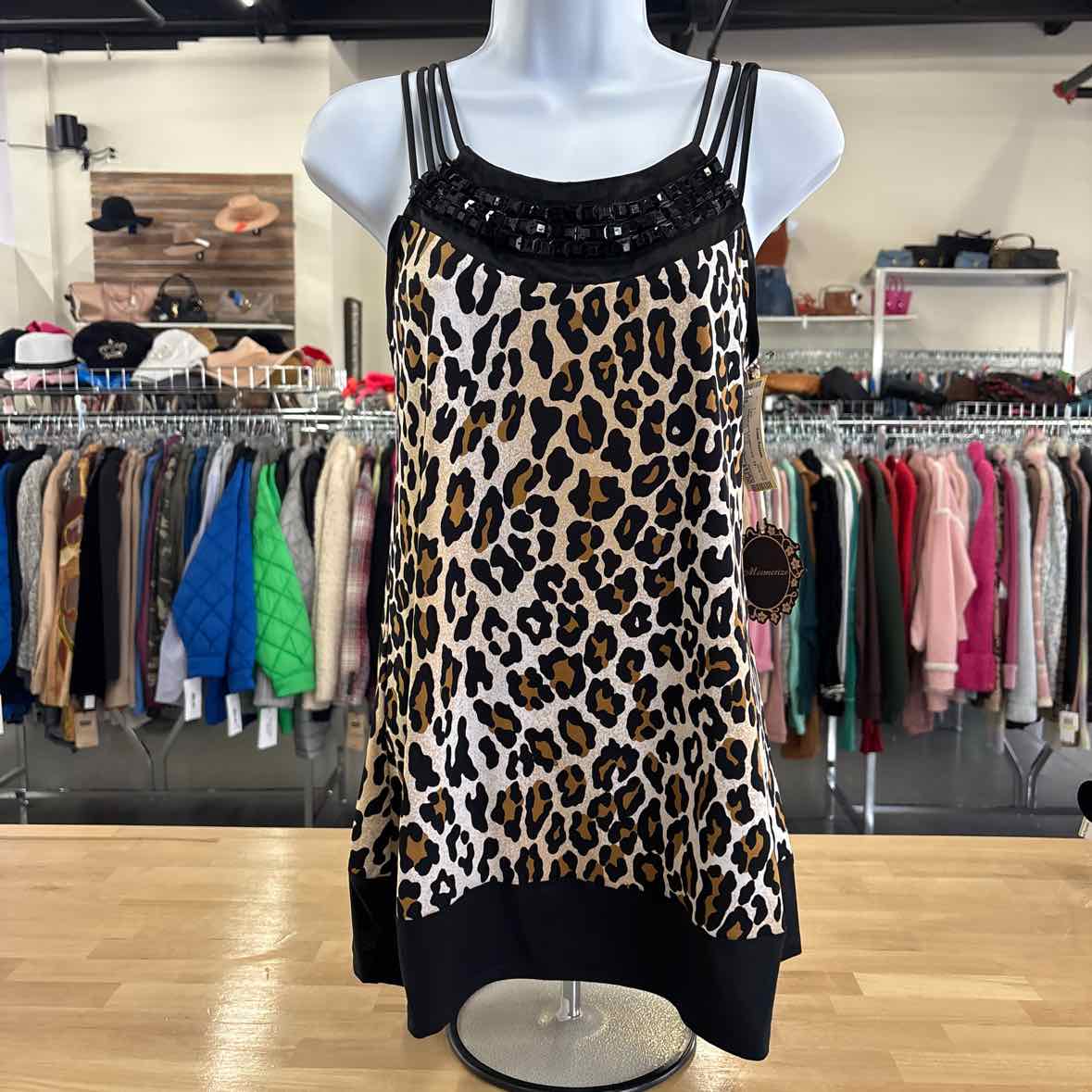 Mesmerize Size XS Brown/Black Tank