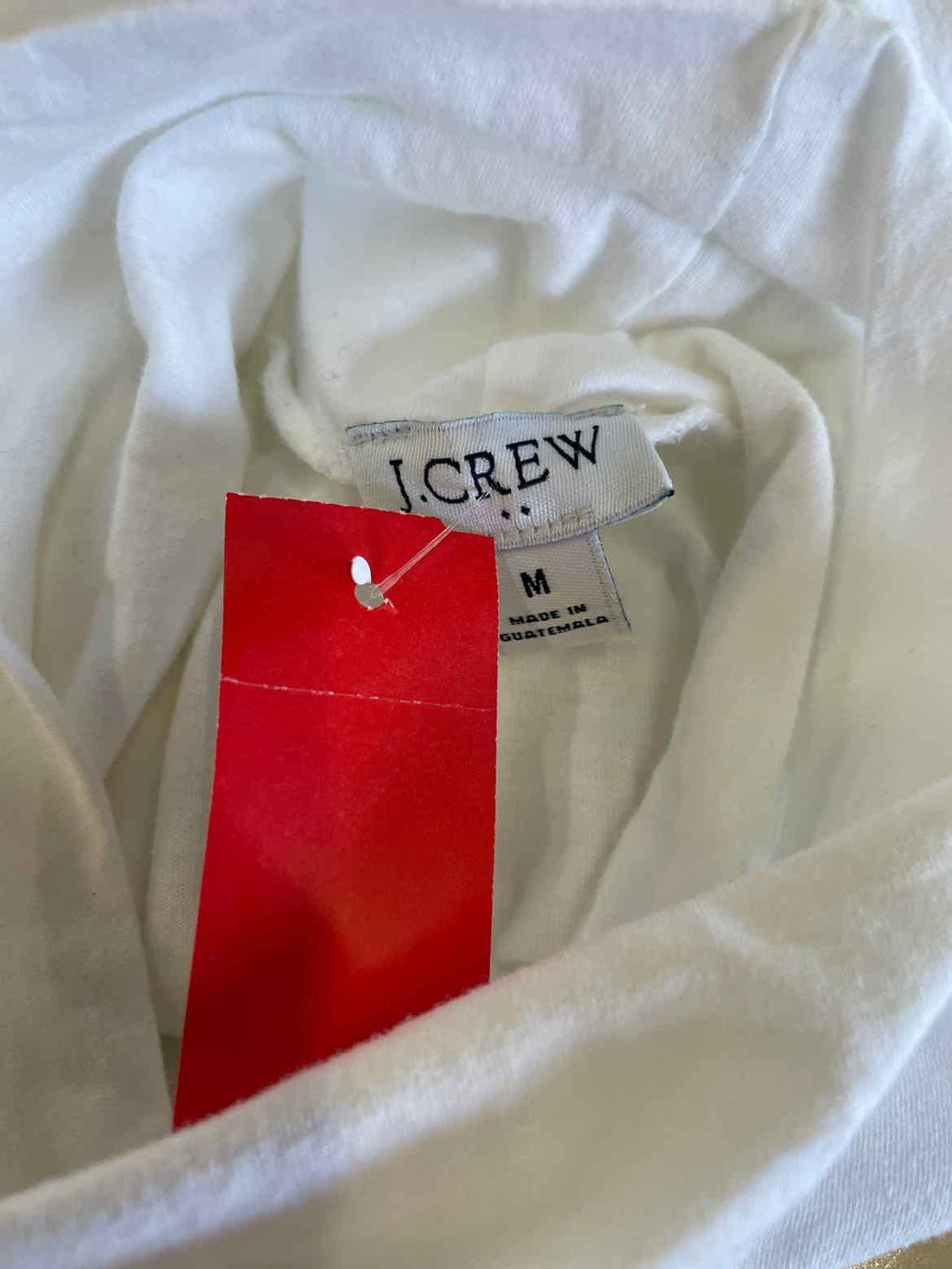 J. Crew Size M White Turtleneck