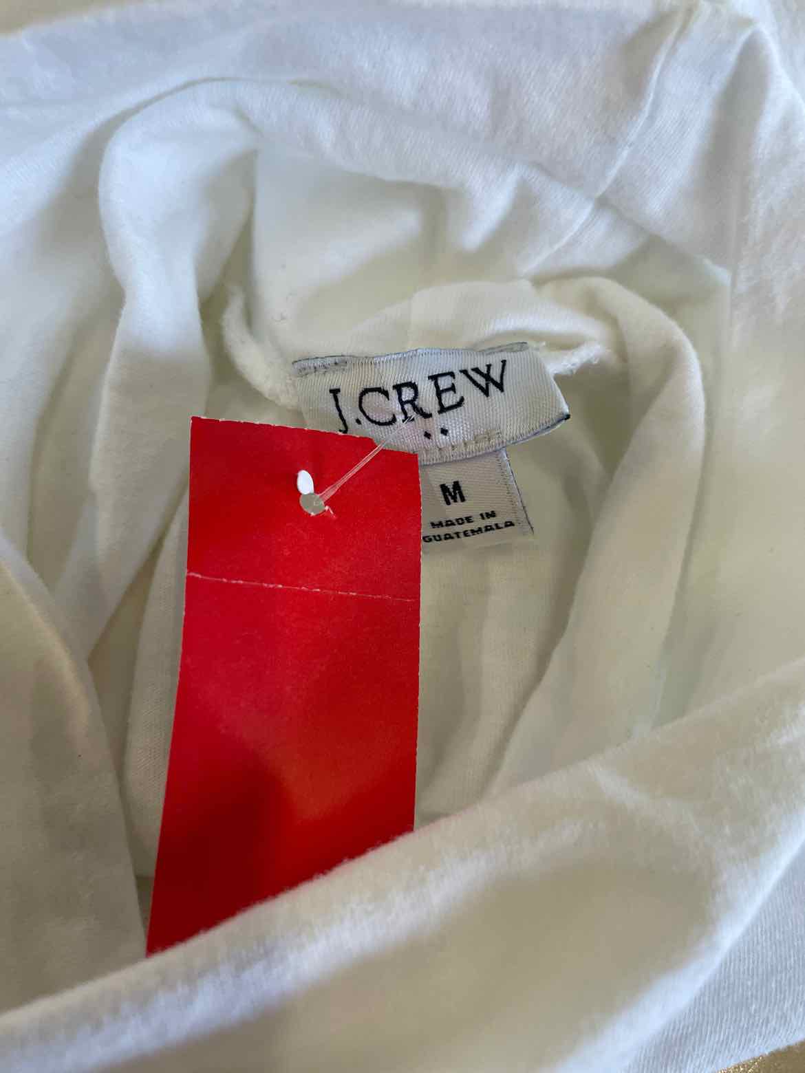 J. Crew Size M White Turtleneck