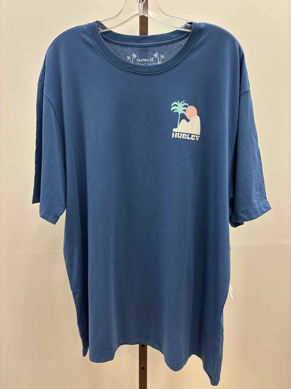 Hurley Size XXL Sunsets Short-Sleeve T-Shirt - Abyss