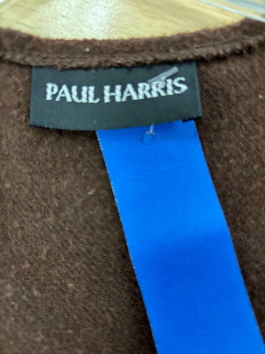 Paul Harris Size S Brown Preloved MENS Vest