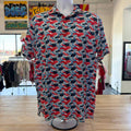 TailorByrd Size L Red Blue Preloved MENS Polo