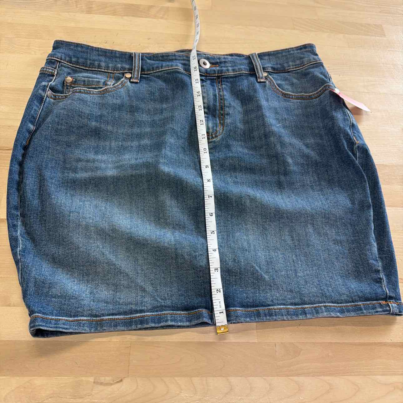 Torrid Size 12 Blue Denim Used Skirt