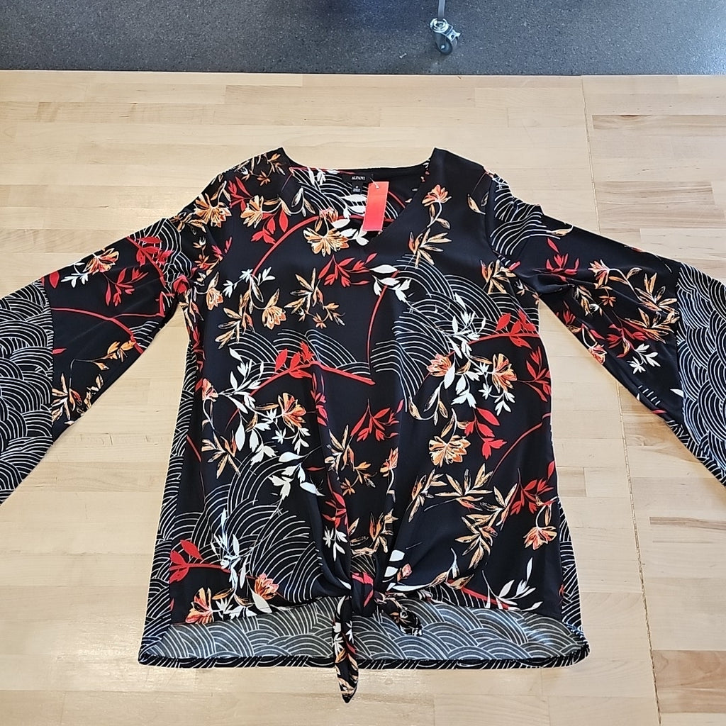 Alfani Size M Black Used Longsleeve