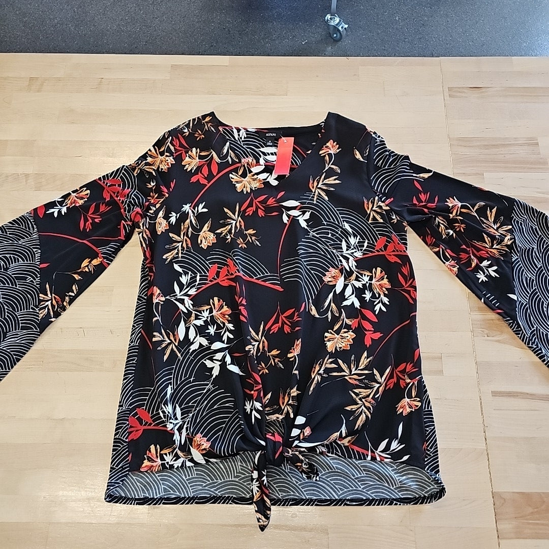 Alfani Size M Black Used Longsleeve