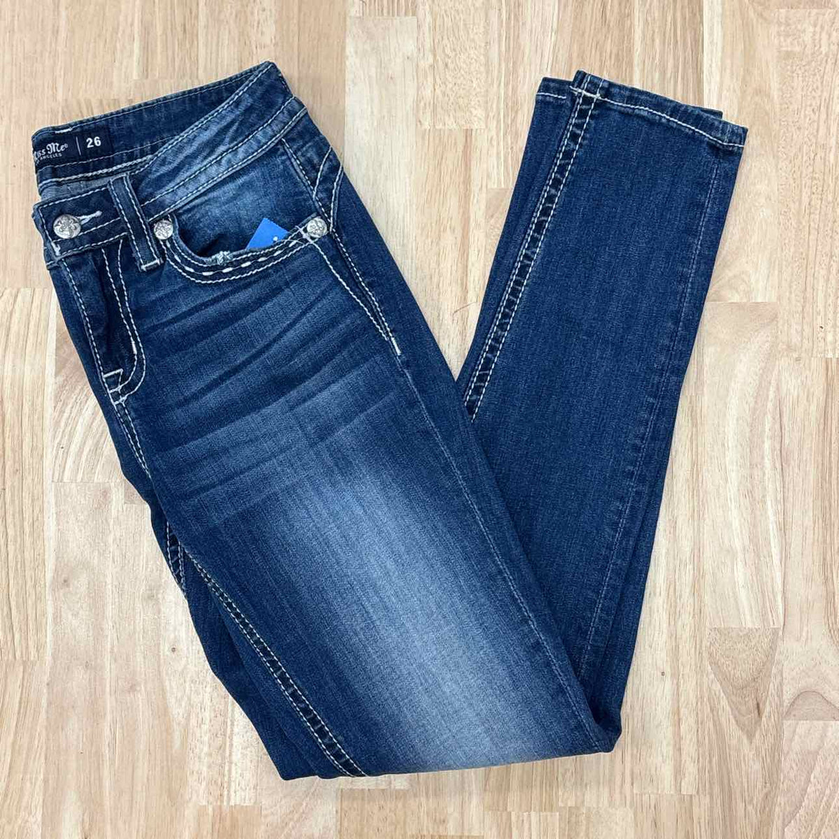Miss Me Size 26 Blue Preloved Jeans