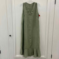 Francesca Bettini Size S Green Linen Preloved Dress