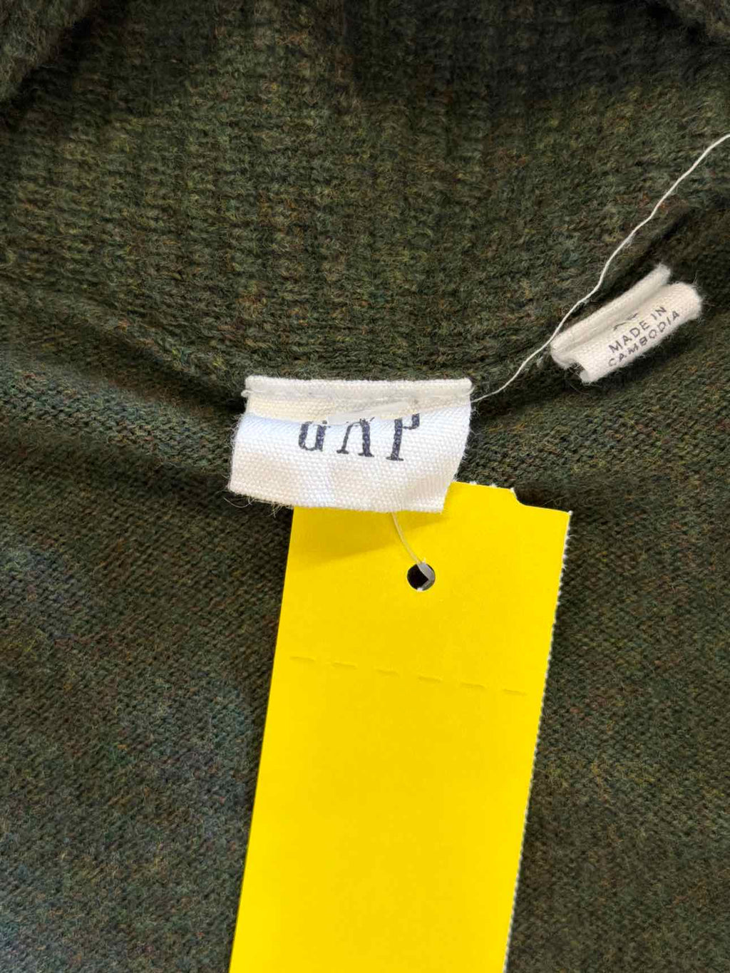 Gap Size XS Green Cardigan