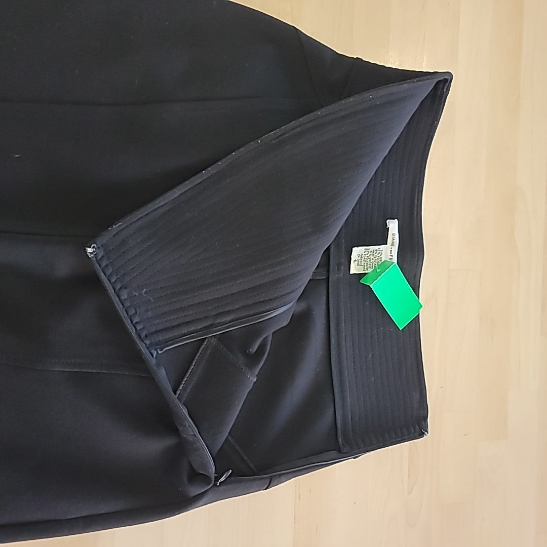Diane VonFurstenberg Size 4 Black Skirt