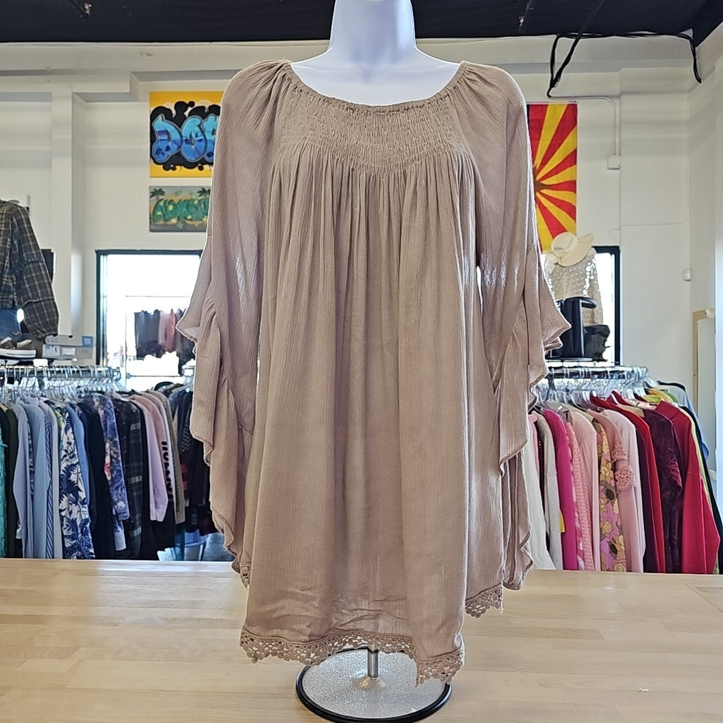 Jodifl Size S Beige Preloved Blouse