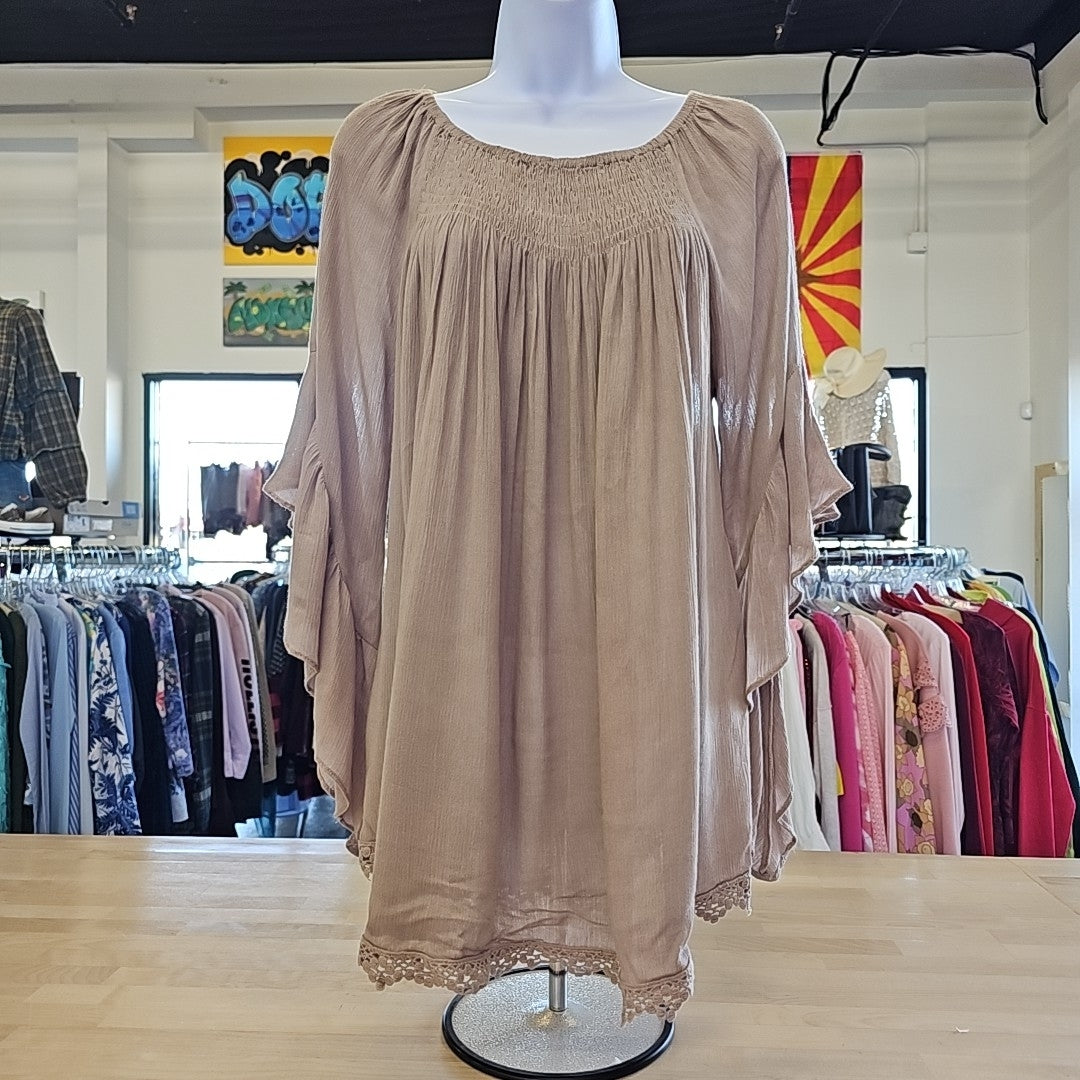Jodifl Size S Beige Preloved Blouse