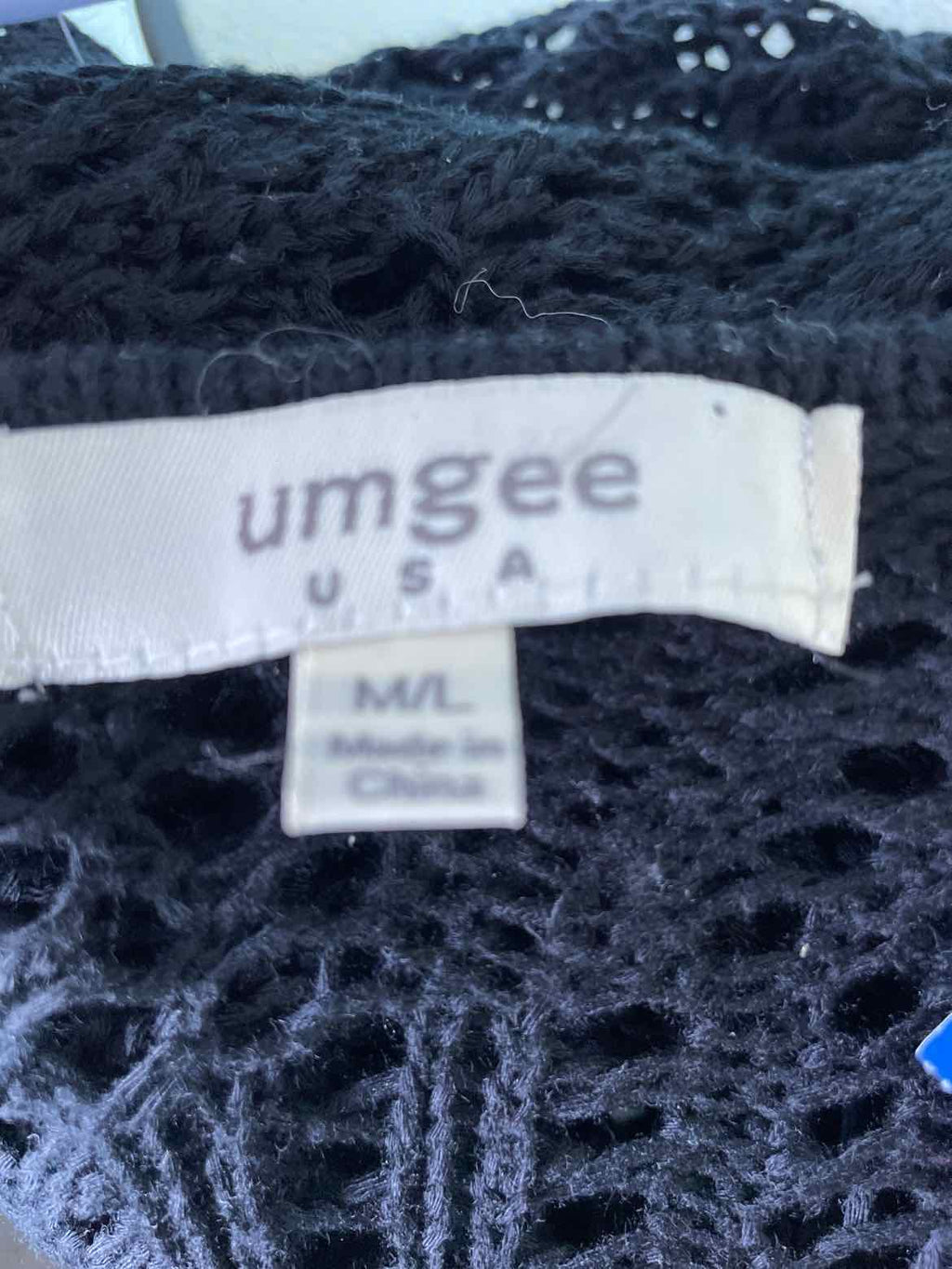 Umgee Size M Black Duster