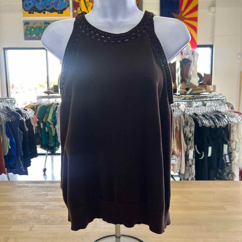 Ann Taylor Size L Brown Preloved Sleeveless