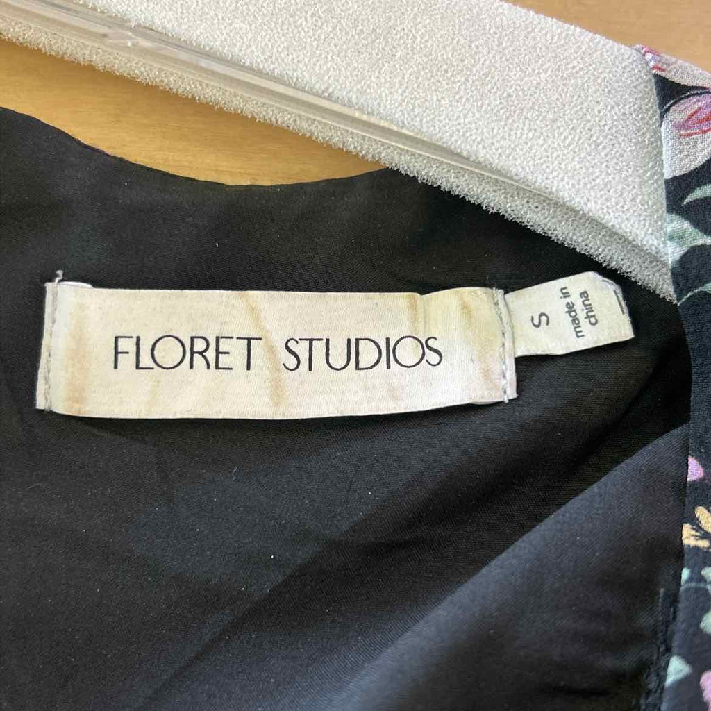 Floret Studios Size S Black/Purple Preloved Dress