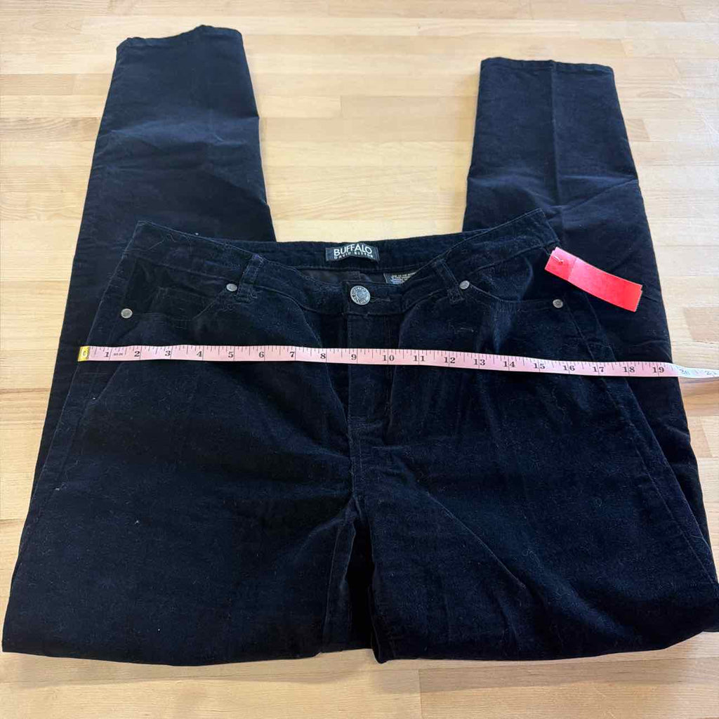 Buffalo Size 10 Black Velvet Preloved Pants