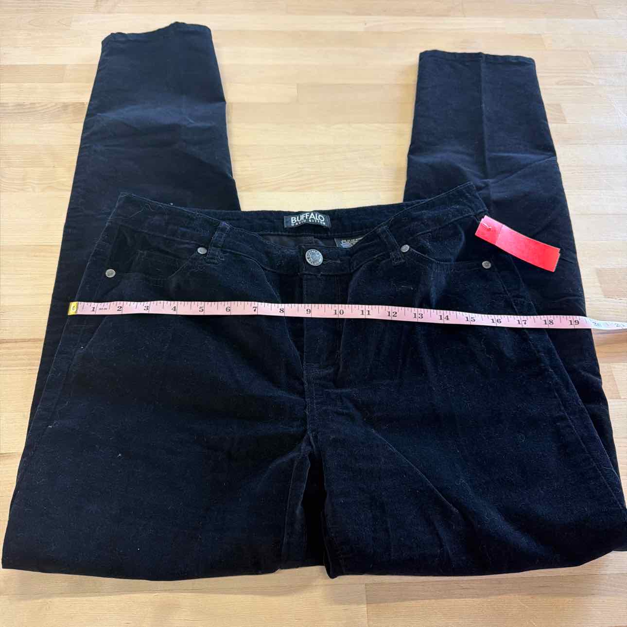 Buffalo Size 10 Black Velvet Preloved Pants