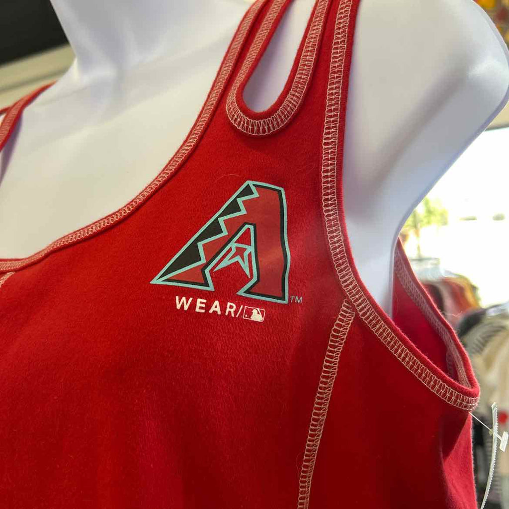 Wear Size XL Red Cotton Preloved Tank