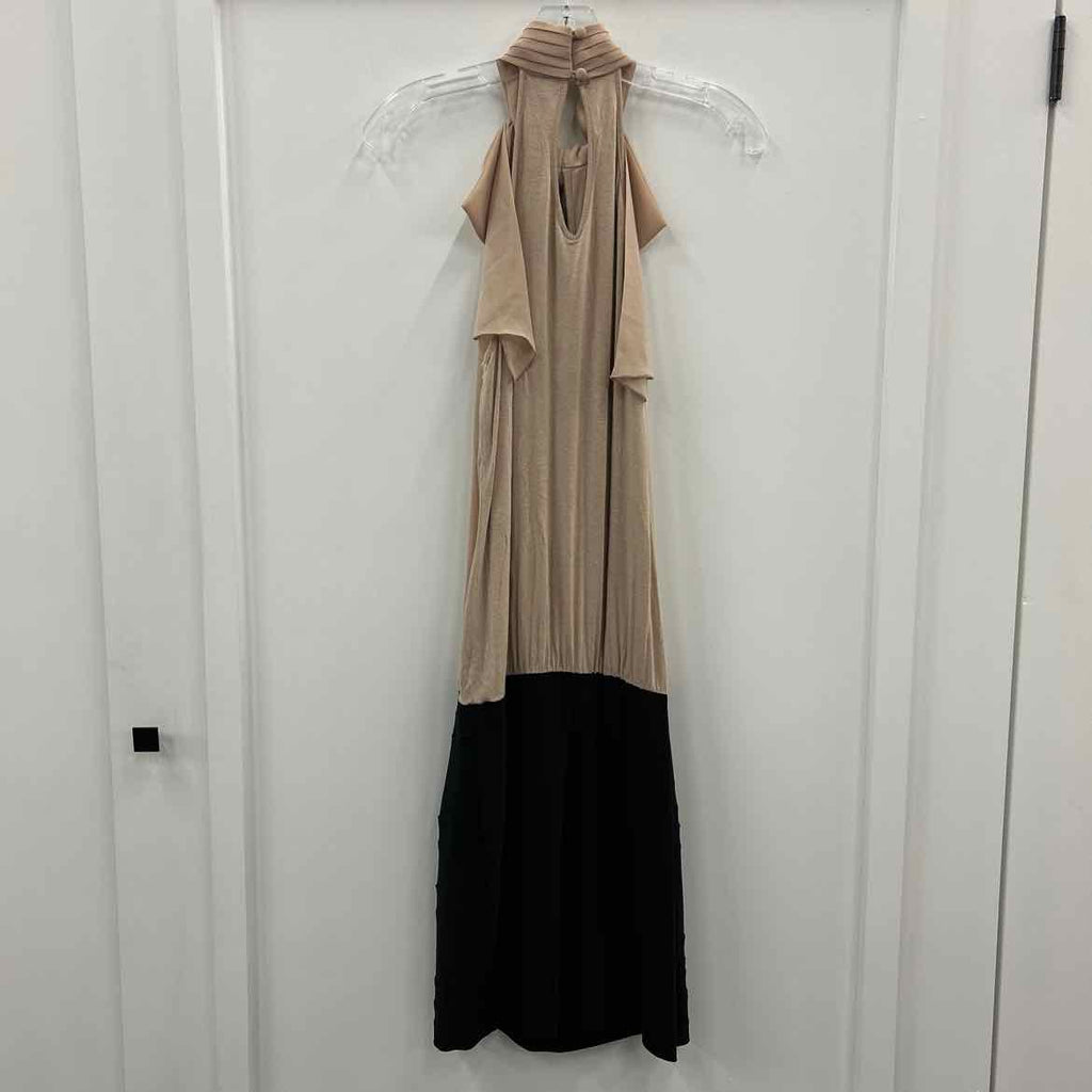 Bisou Bisou Size 10 Tan Dress