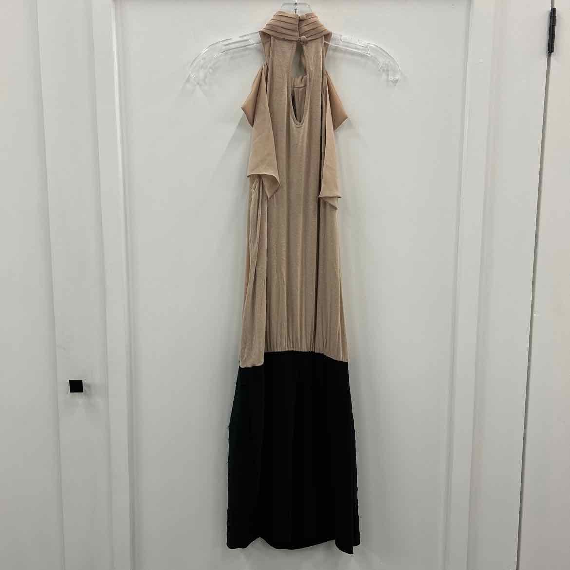 Bisou Bisou Size 10 Tan Dress