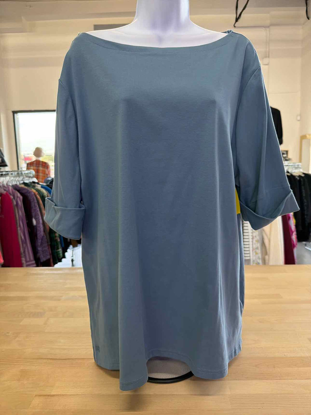 Ralph Lauren Size 3X Blue Blouse