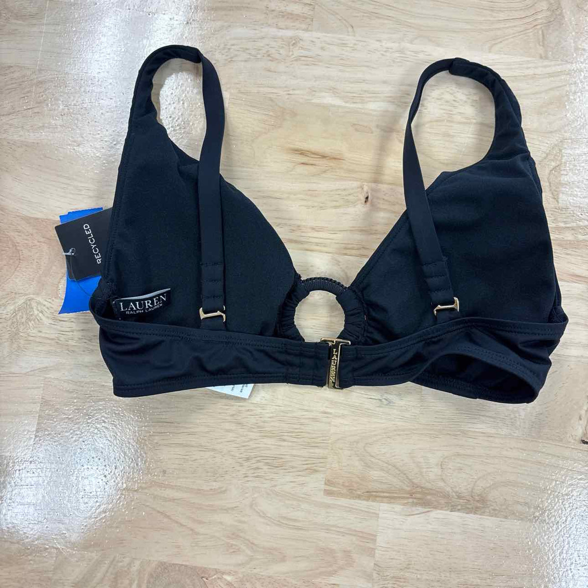 Ralph Lauren Size 6 Macrame-Ring Bikini Top