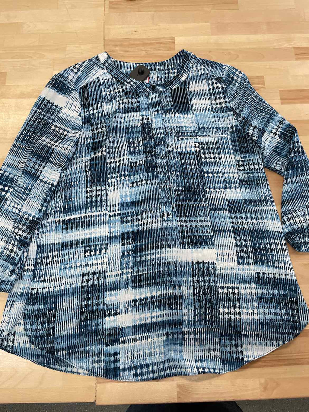 NYDJ Size M Blue Blouse
