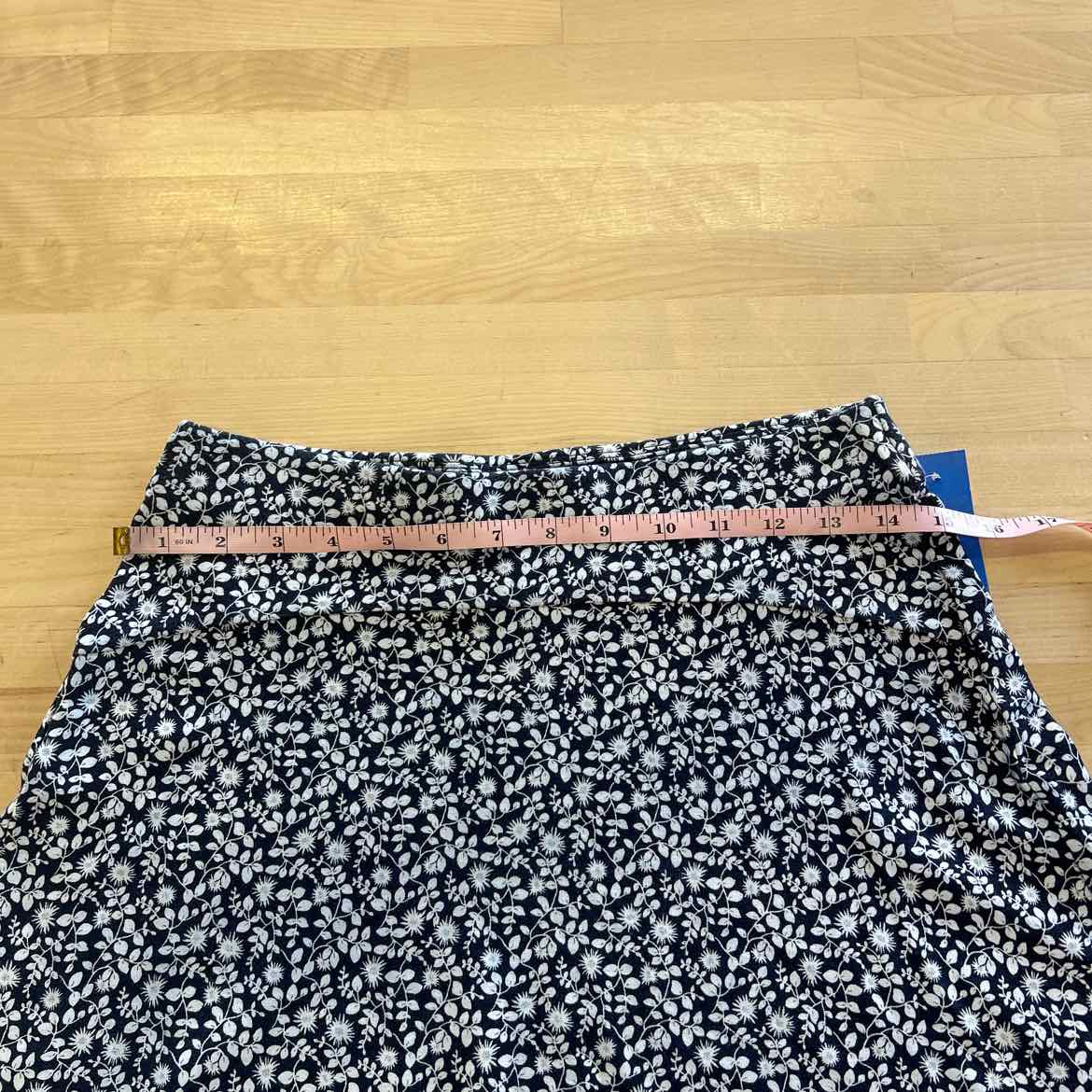 Loft Size XS Black White Preloved Skirt