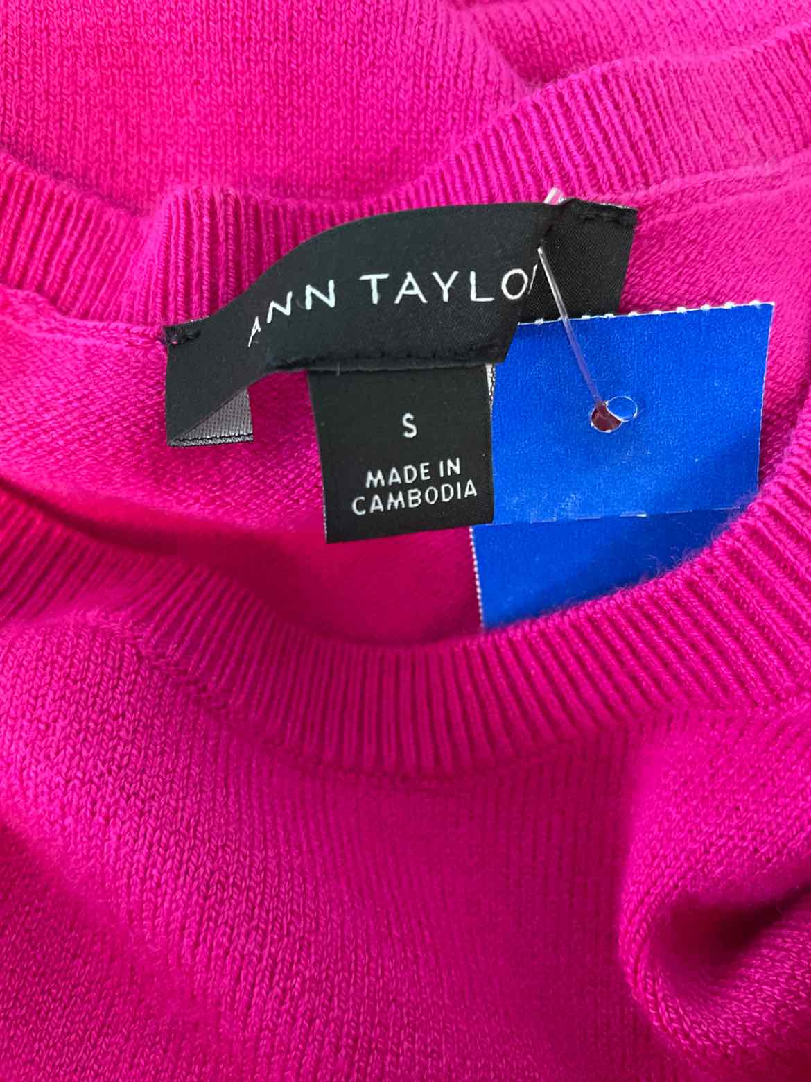 Ann Taylor Size S Hot Pink Tank