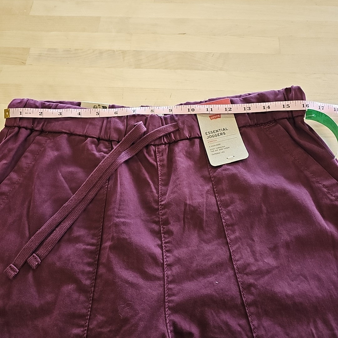 Levi's Women's Mid-Rise Essential Joggers - Merlot