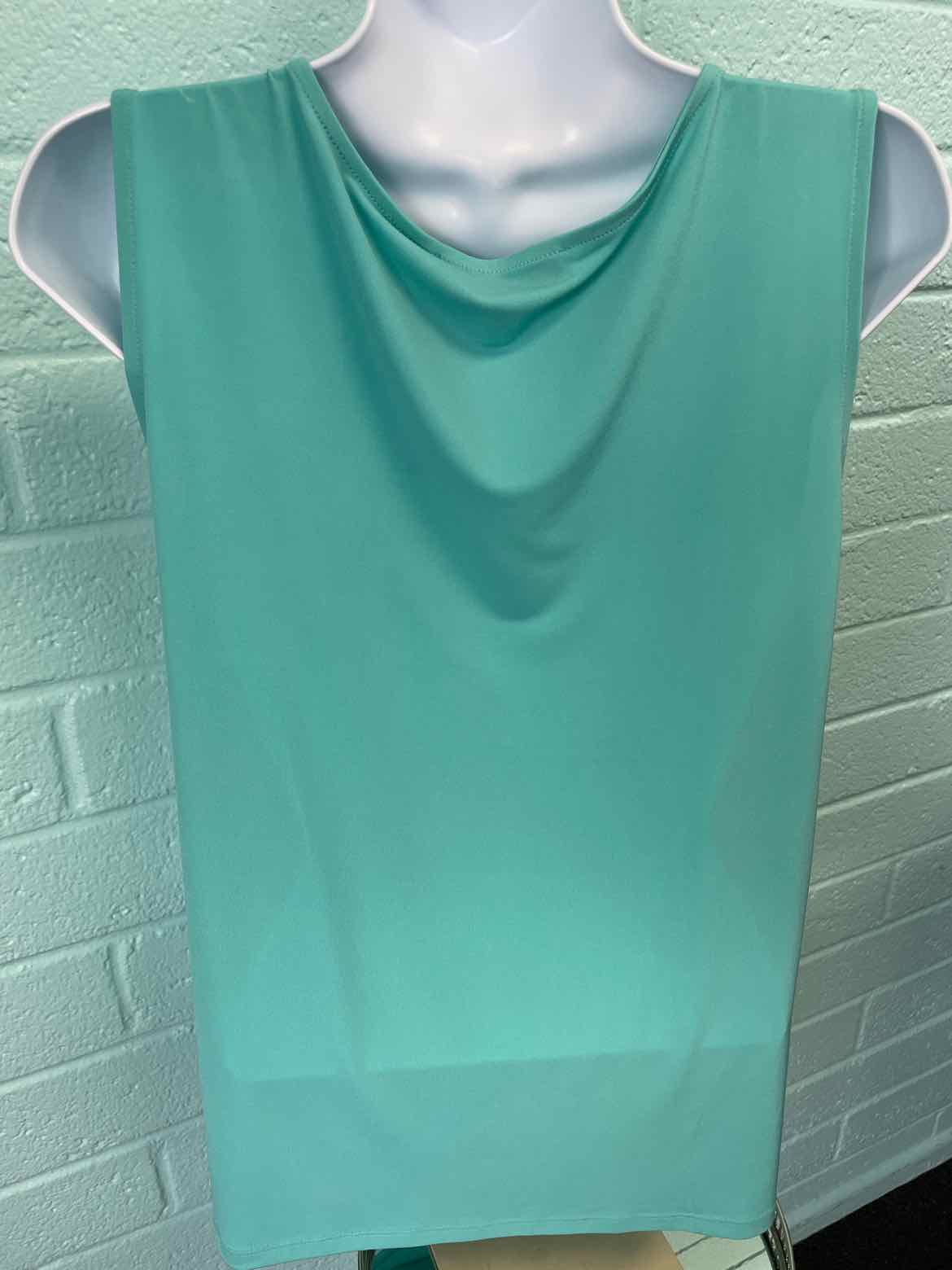 Jones Studio Size L Aqua Sleeveless