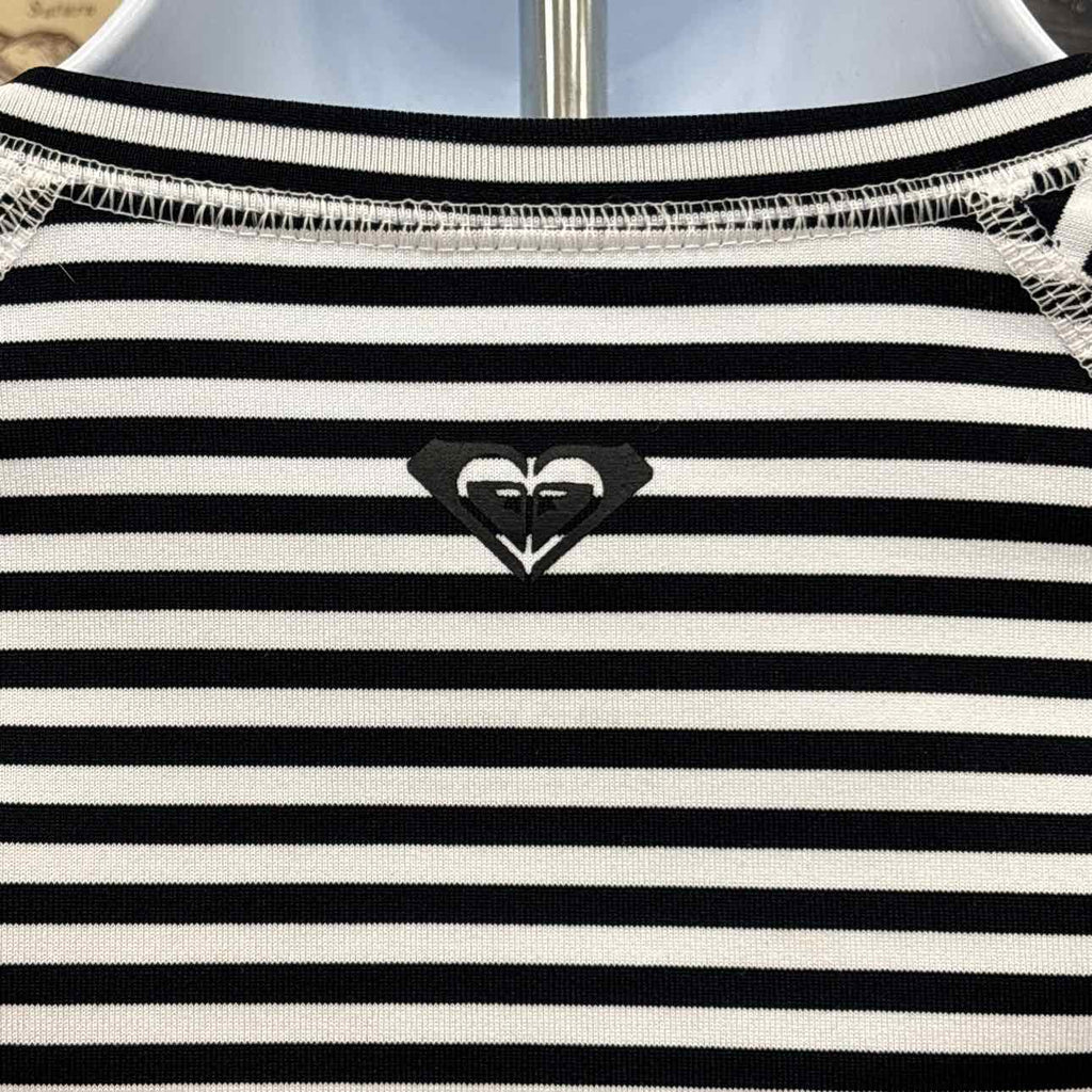 Roxy Size M Blue White Longsleeve