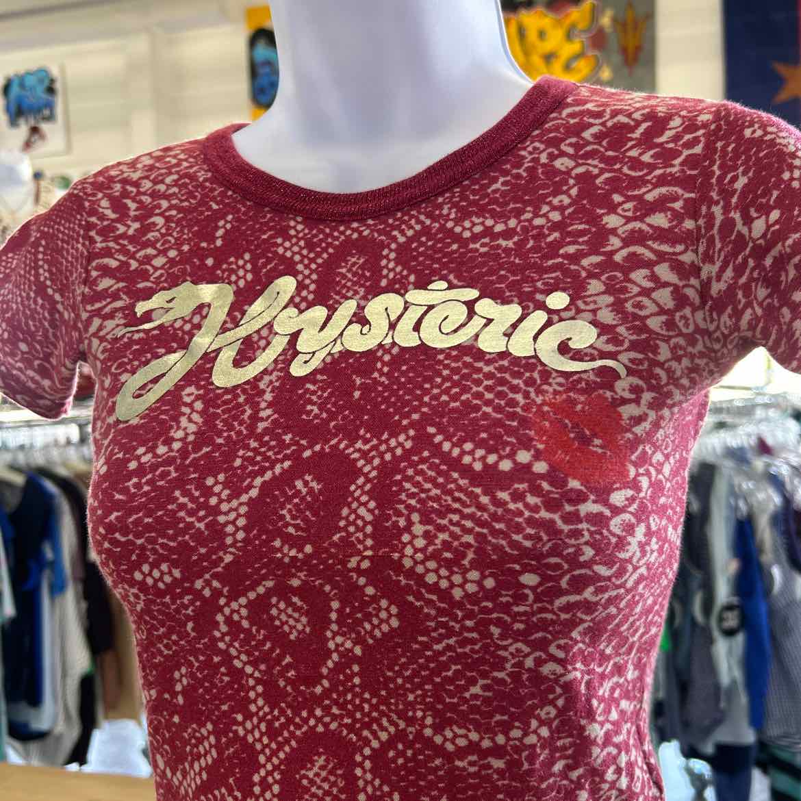 Hysteric Size S Pink Preloved T-Shirt SS