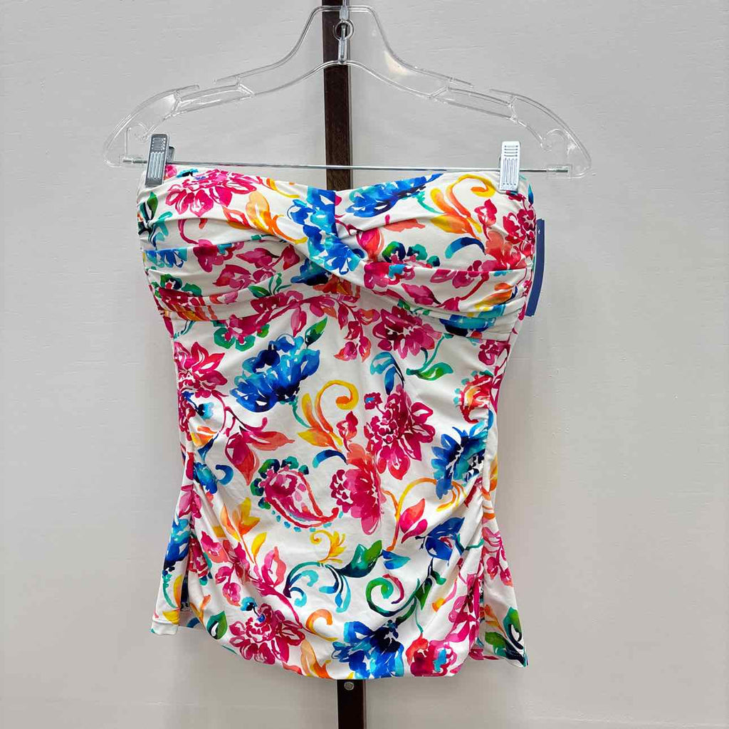 Anne Cole Size L Multi-Color New Swimsuit Bottom/Top