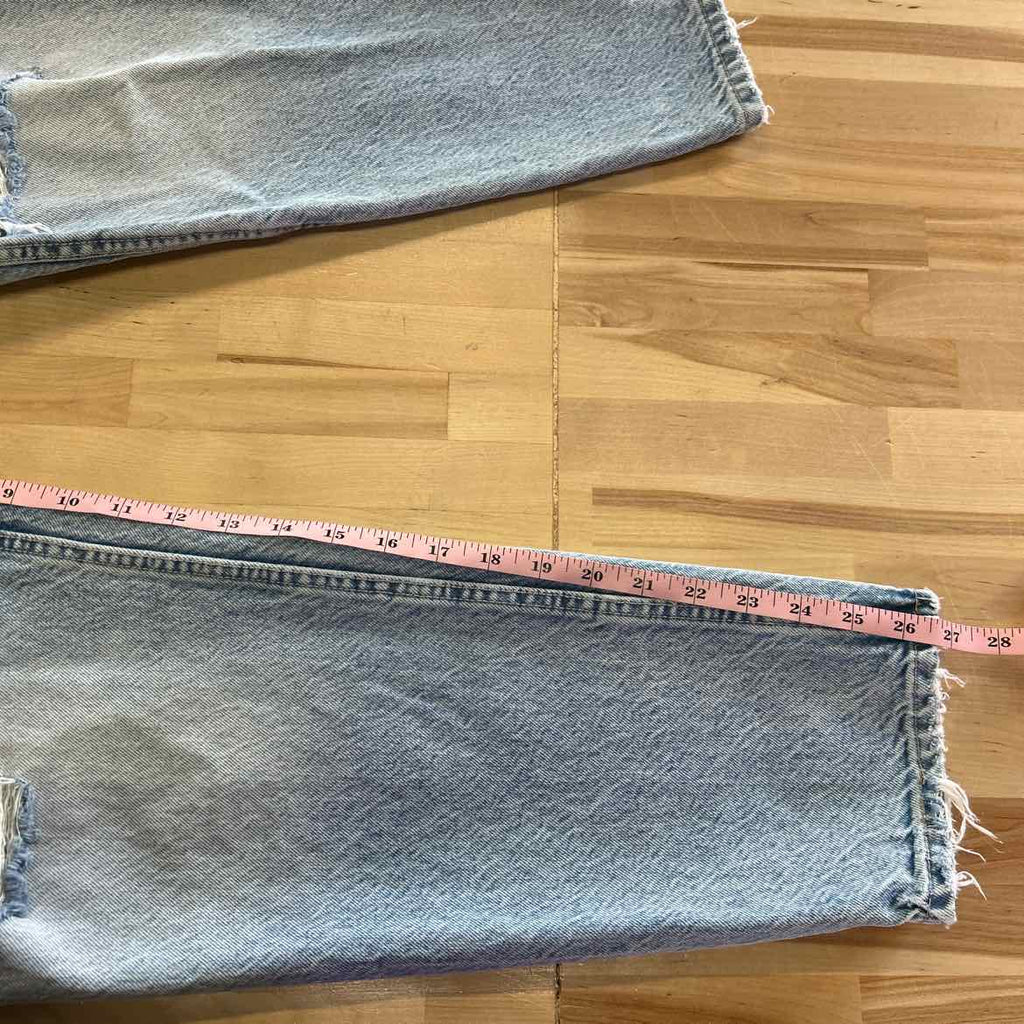 zara Size 8 Light Blue Denim Preloved Jeans