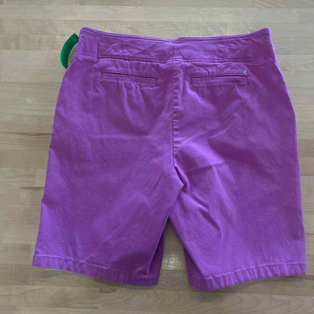 Izod Women Size 14 Purple Preloved Shorts