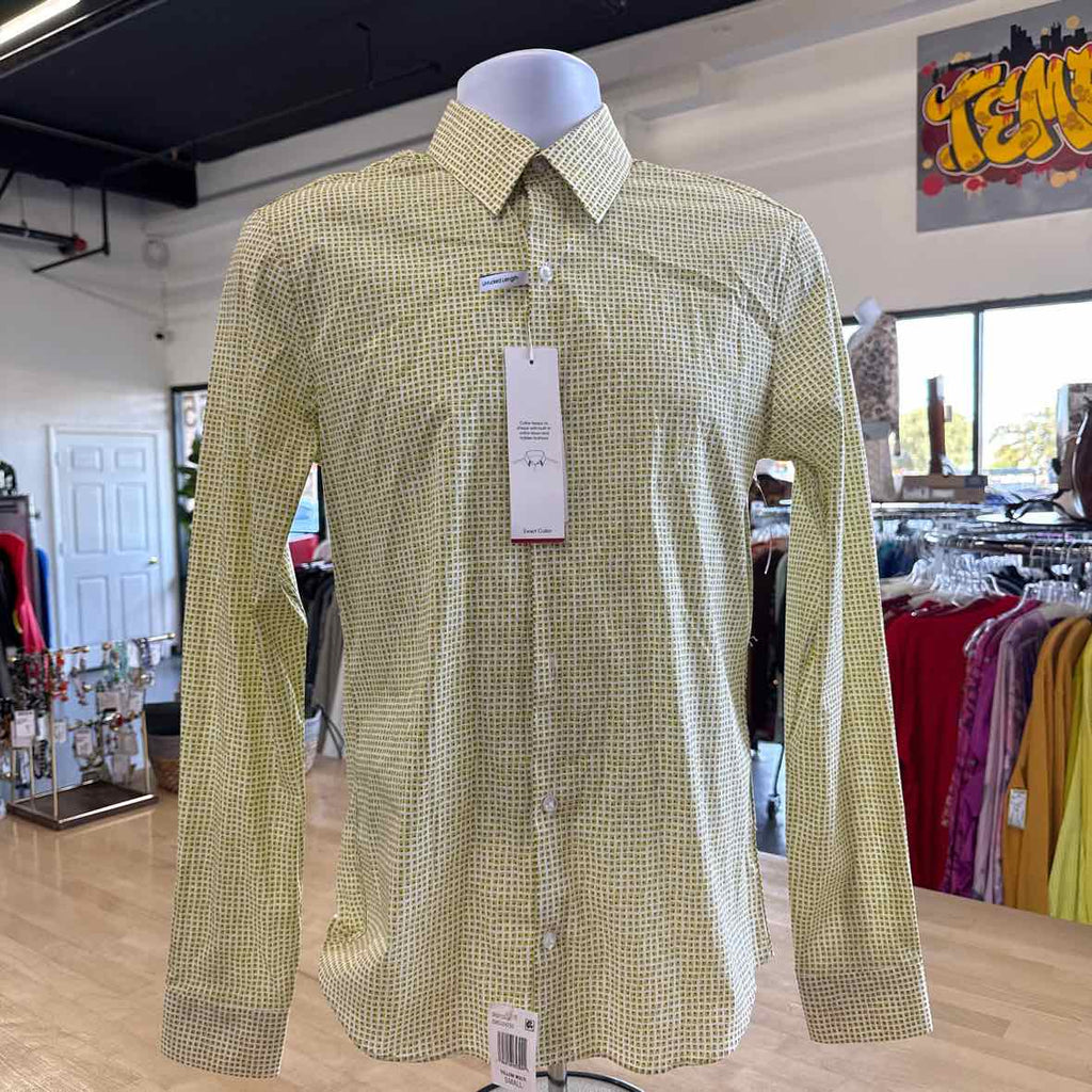 Calvin Klein Men's Extra Slim Fit Stretch Dress Shirt