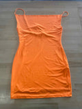 Forever 21 Size S Orange Preloved Dress