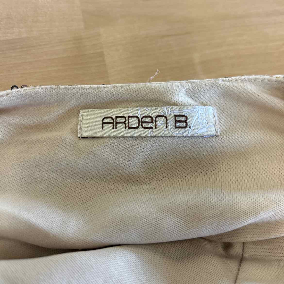 arden b. Size XS Gold Sequined Dress
