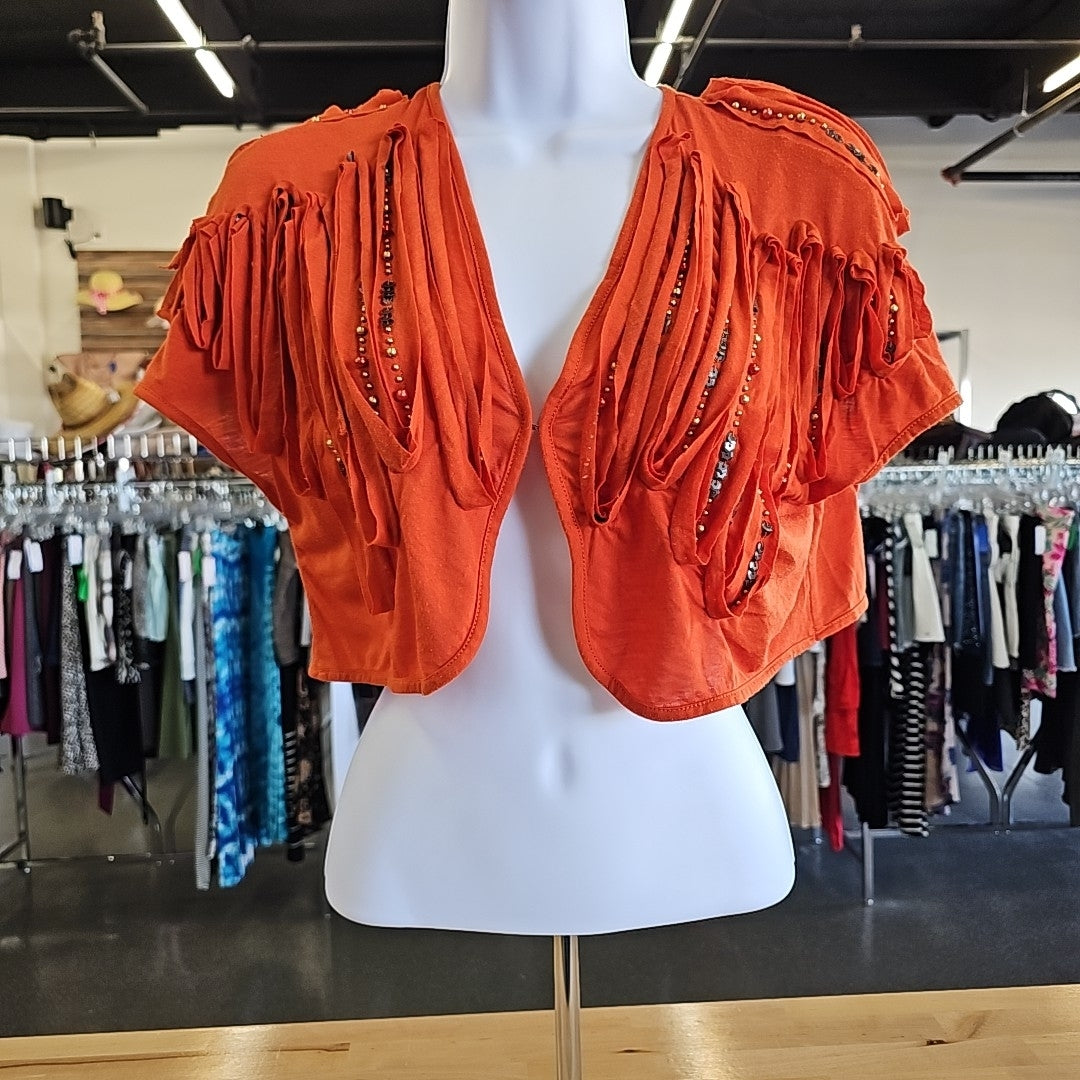 Cristina Size XL Orange Duster