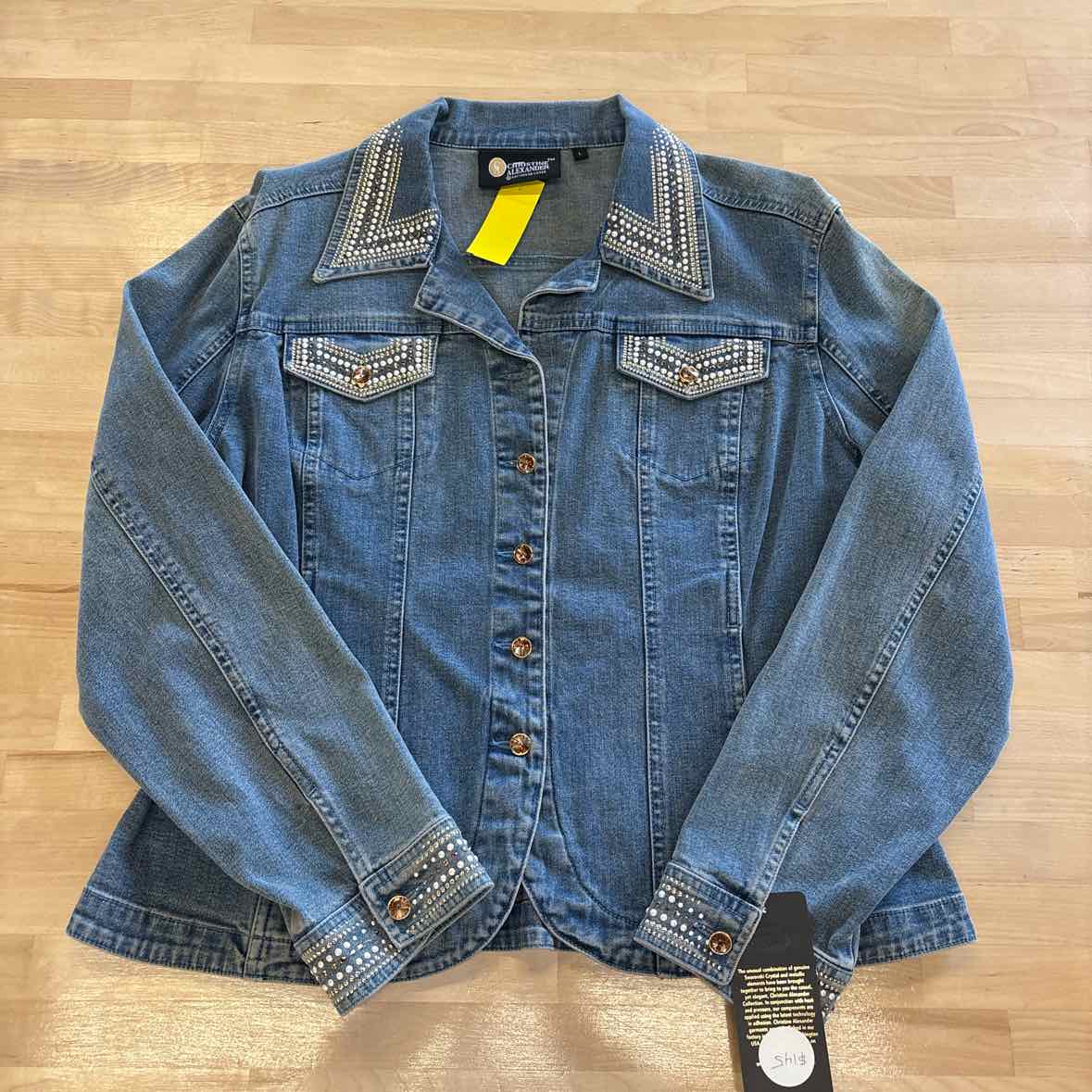 Christine Alexander Size L Denim Jacket