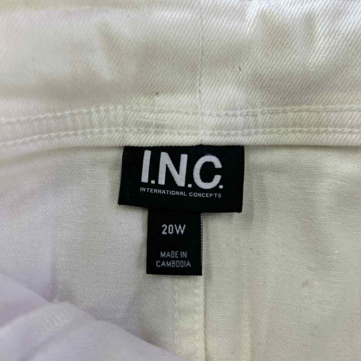 I.n.c. International Concepts Plus Size Denim Skirt