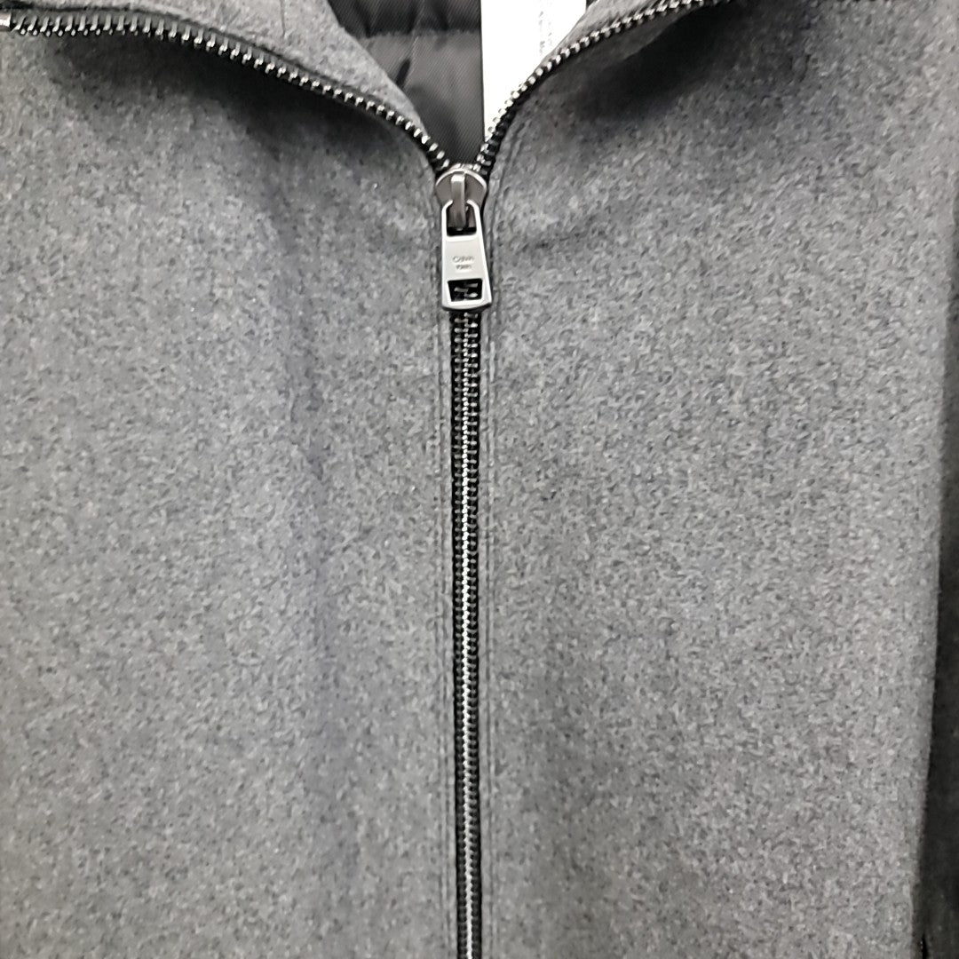 Calvin Klein Men's Size L Gray MENS Jacket